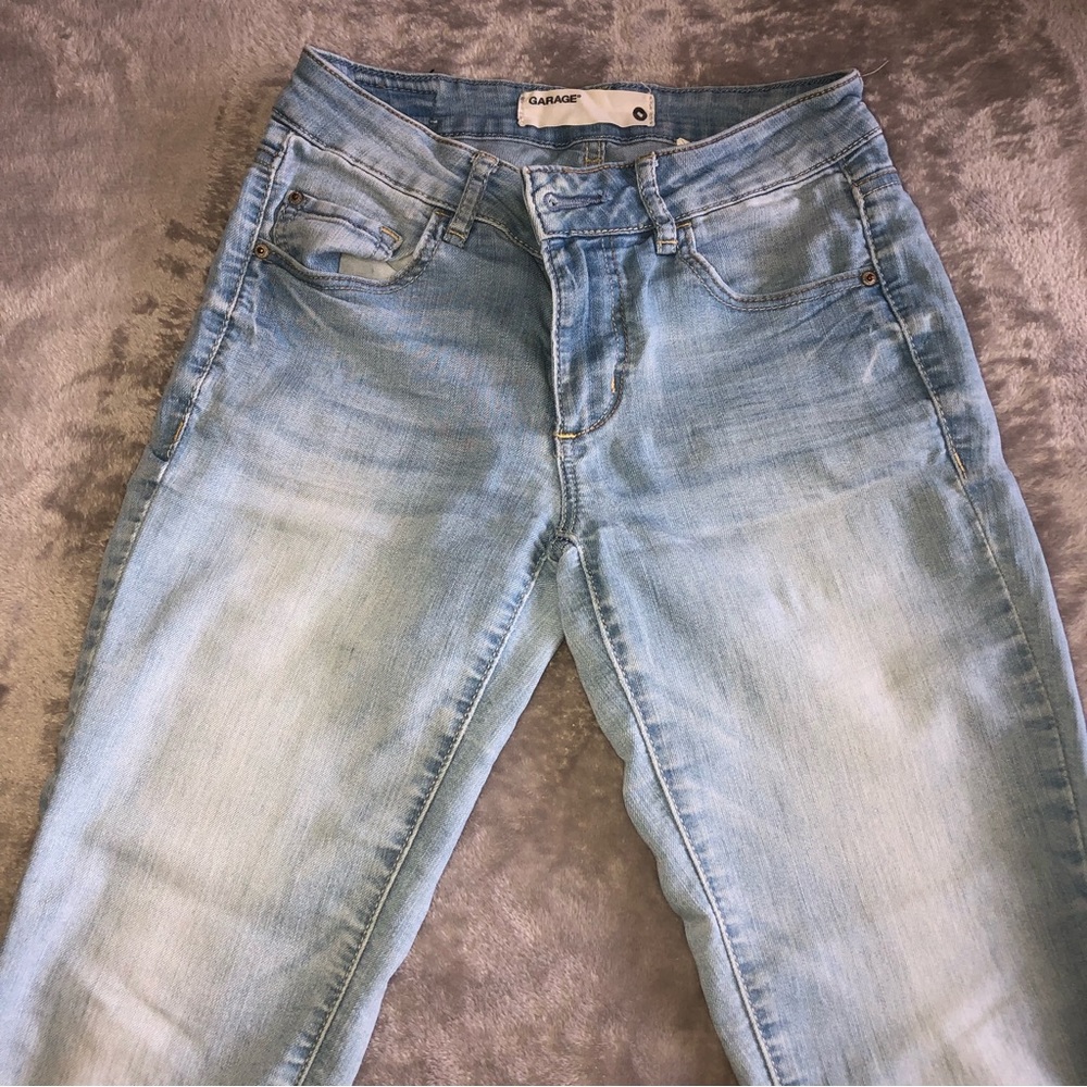Garage skinny/light blue jeans - Picture 3 of 8